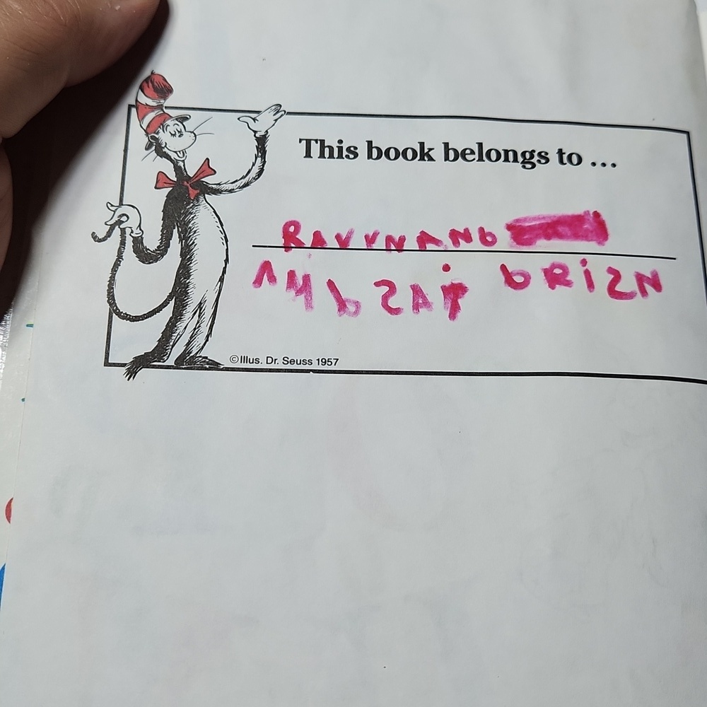 Dr. Seuss Colorful Book Trio - Red, Blue, White - Picture 8 of 8